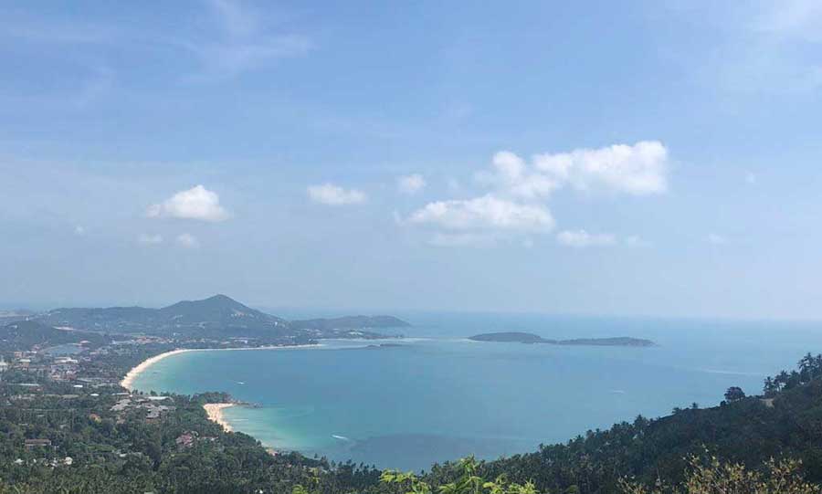 1,600 sqm Sea View Land Plot – Chaweng Noi